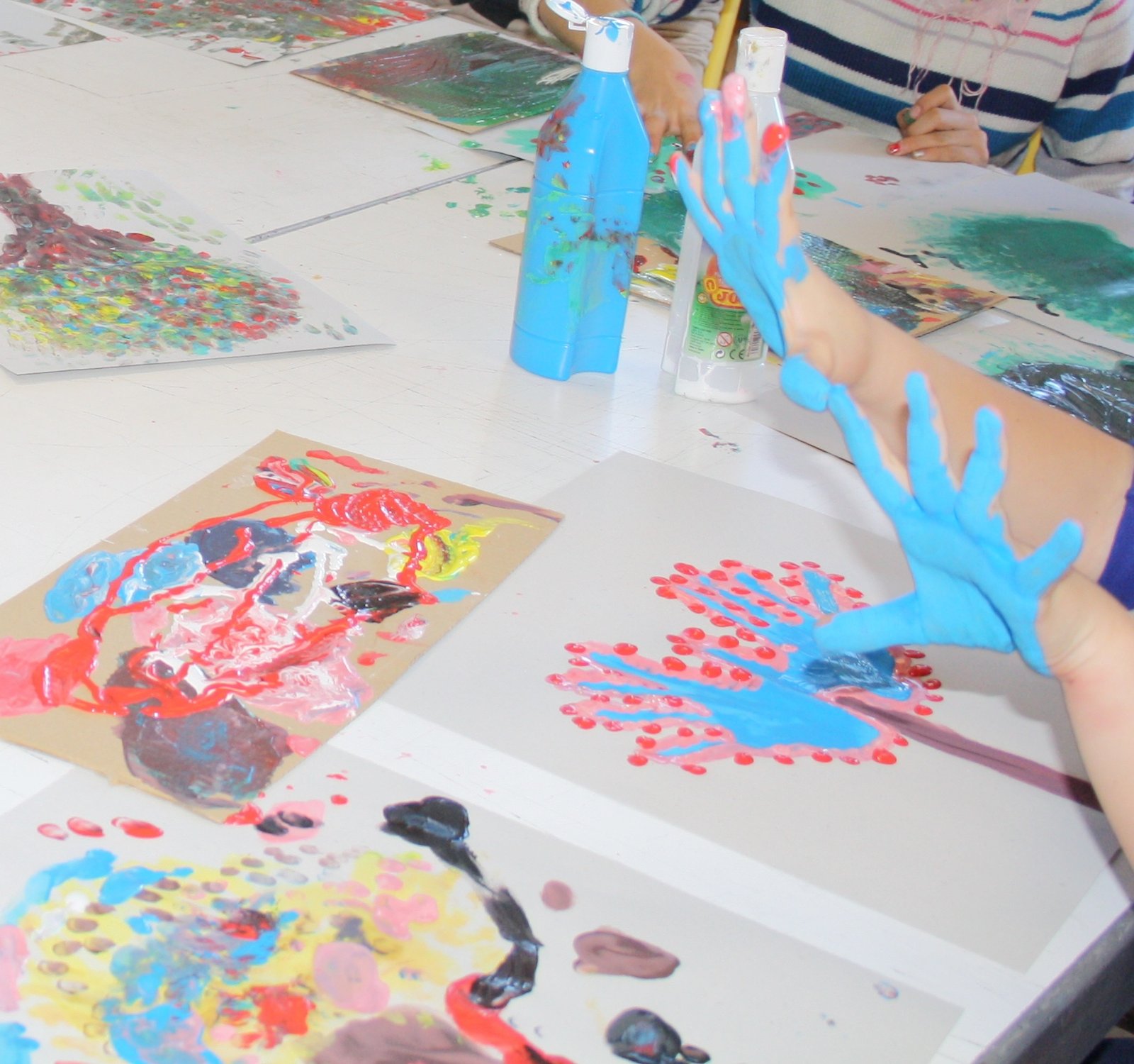 Taller real de Neuronas de Colores